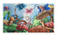 2x3 Multi Color, , Color Hand Made Braided Mat 100% Polyester� Modern & Contemporary Oriental Rug