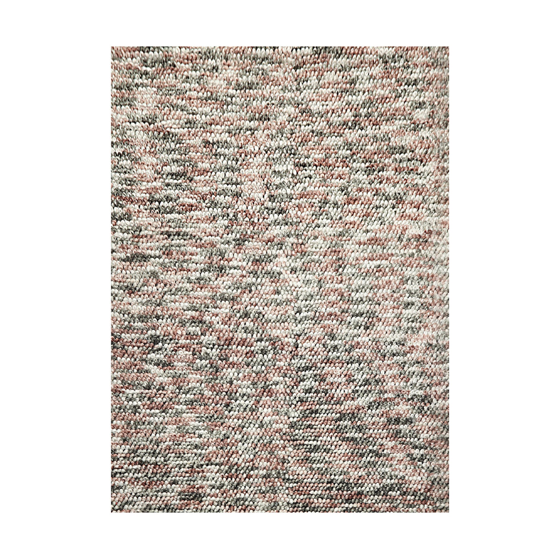 5x7 Ivory, Gray, Rust Color Hand Tufted Oriental Area Rug Polyster/Cotton Blend Contemporary Oriental Rug Main image