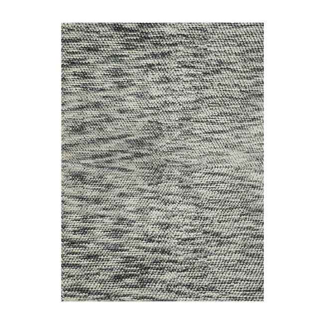 5x7 Ivory, Slate, Color Hand Tufted Oriental Area Rug Polyster/Cotton Blend Contemporary Oriental Rug Hover Image